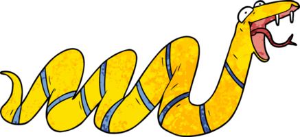 cartone animato strisciando serpente png