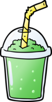 batido helado de dibujos animados png