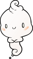 cute cartoon ghost png