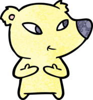 urso bonito dos desenhos animados png