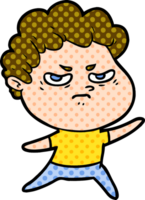 cartoon angry man png