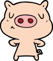 cartoon content pig png