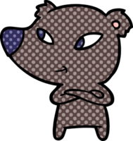 lindo oso de dibujos animados png