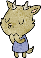 cute cartoon goat png