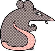 slug tecknad serie råtta png