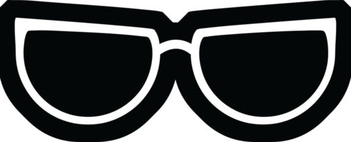 Brille Grafik Symbol png