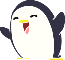 cartoon kawaii of a cute penguin png