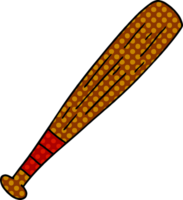 cartoon doodle of a baseball bat png