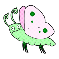 cartoon funny butterfly png