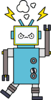 cute cartoon robot png