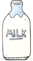 bouteille de lait de dessin animé png