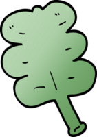 cartoon doodle leaf png