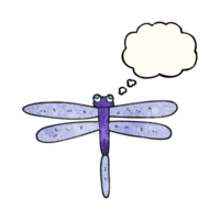 thought bubble textured cartoon bug png