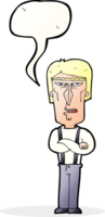 cartoon angry man with speech bubble png