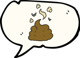 speech bubble cartoon gross poop png