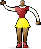 cartoon female body add photos or mix and match cartoons png