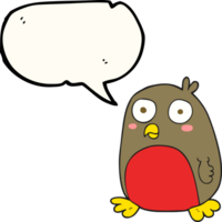 speech bubble cartoon christmas robin png