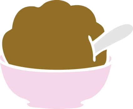 knäppa handritad tecknad chokladglass png