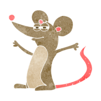 retro cartoon mouse png