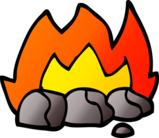 png gradient illustration cartoon burning coals