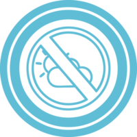 no weather circular icon png