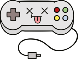 controller di gioco simpatico cartone animato png