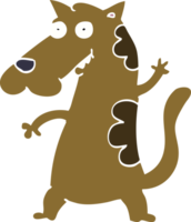 cartoon doodle dog png