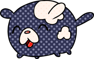 cartoon kawaii cute patch dog png