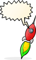 cartoon spaceship with speech bubble png