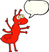 comic book speech bubble cartoon ant png