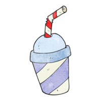 textured cartoon soda drink cup png