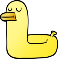 png degradado ilustración dibujos animados amarillo anillo Pato