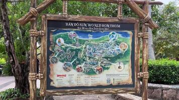 Vietnam Sun World Hon Thom 04.04.2024 Papuans dancing artists Tourist in Vietnam Adventure joy emotions people Cable car cabin takes selfie ride Attractions vacation shows video