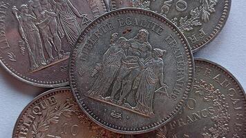 Old Coins as Background video