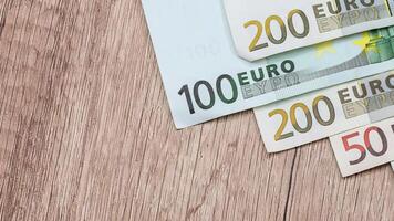 euro geld. euro contant geld video