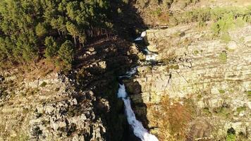 Mountain Water Stream Aerial View video