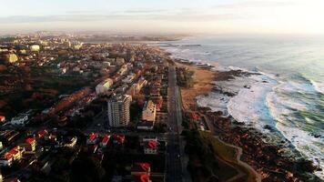 Porto Downtown Aerial View video