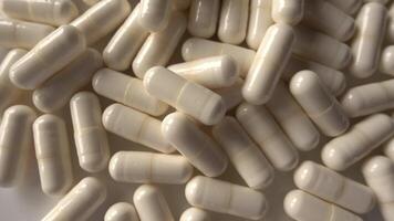 White Medical Capsules video