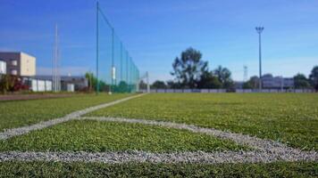 voetbal veld- lijnen video