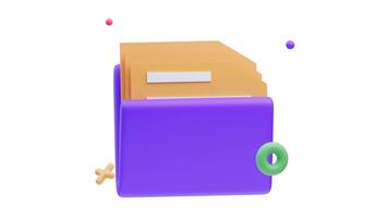 File 3d animation for web, app, infographic, etc video