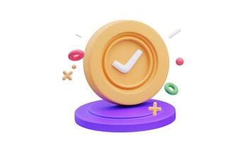 Success 3d animation for web, app, infographic, etc video