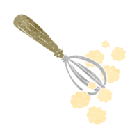 retro cartoon whisk png