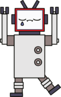 cute cartoon robot png