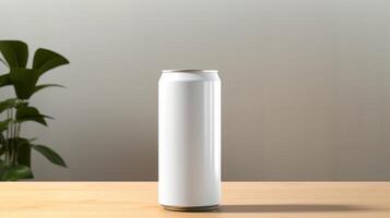 Drink Can Mockup Template photo
