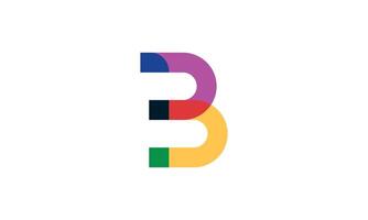 Initial Letter B Logo Design. B Logo Design. Creative And Modern B logo. Pro vector