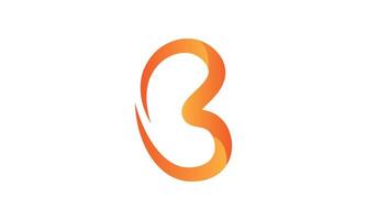 Initial Letter B Logo Design. B Logo Design. Creative And Modern B logo. Pro vector