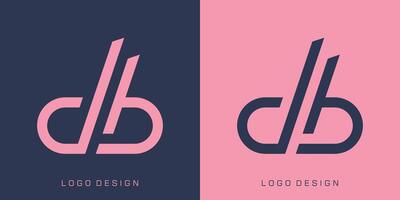 Letter DB Logo Design Template vector