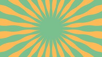 retro starburst sunburst background pattern and grunge textured vintage background. vector