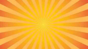 retro starburst sunburst background pattern and grunge textured vintage background. vector
