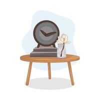 Illustration of clock vector